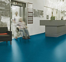 Forbo Marmoleum Decibel on Order 365235 atlantic blue фото 3 | FLOORDEALER